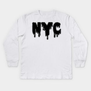 Drippy NYC Kids Long Sleeve T-Shirt